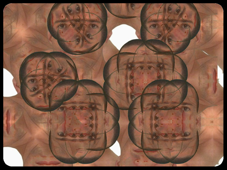 Video art Faces, 2003 - וידאו ארט פרצופים, 2003