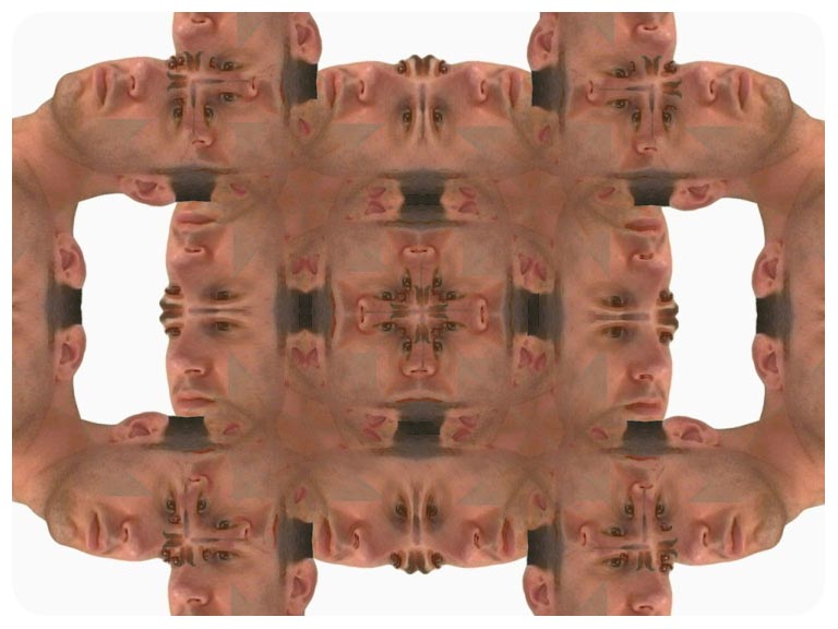 Video art Faces, 2003 - וידאו ארט פרצופים, 2003