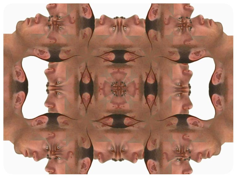 Video art Faces, 2003 - וידאו ארט פרצופים, 2003